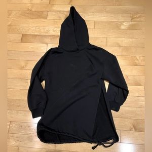 Zara long black hoodie